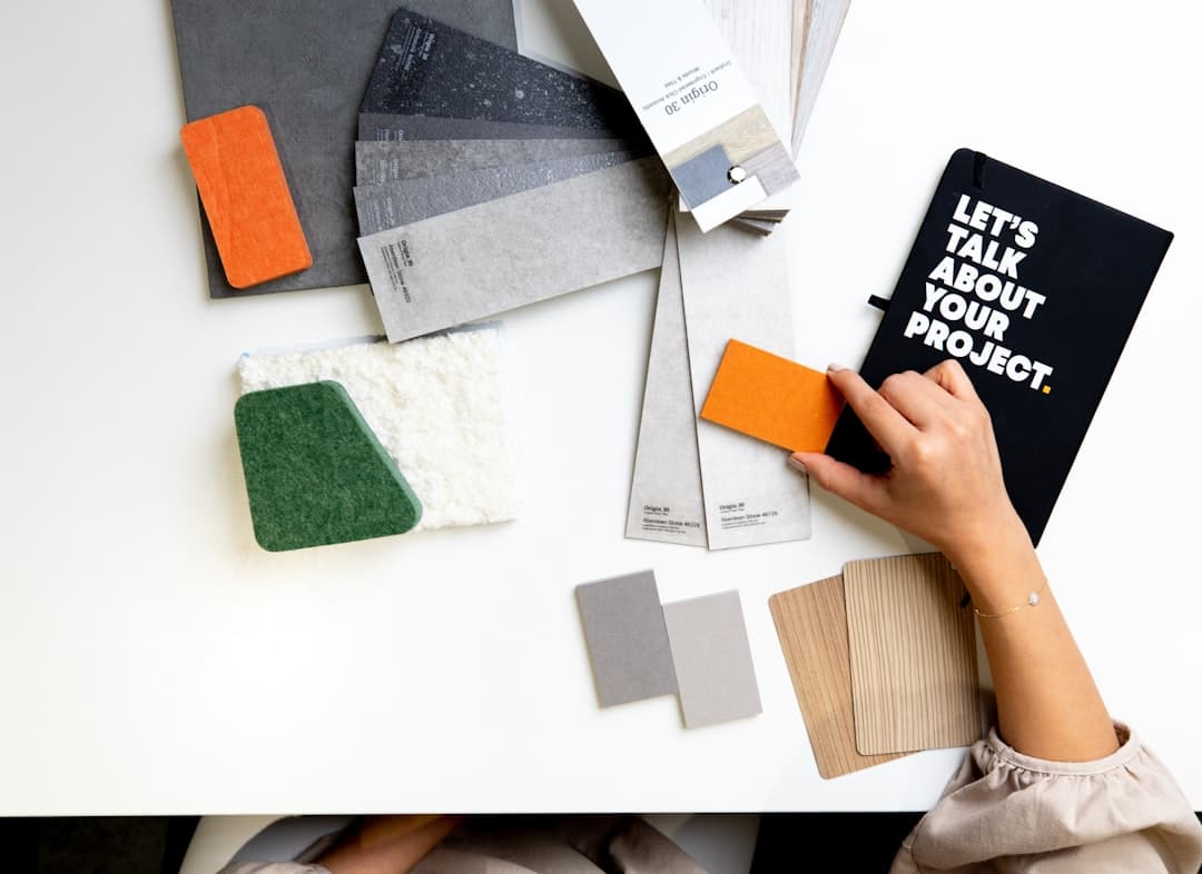 Arranging images on a mood board, the difference between saving and creating