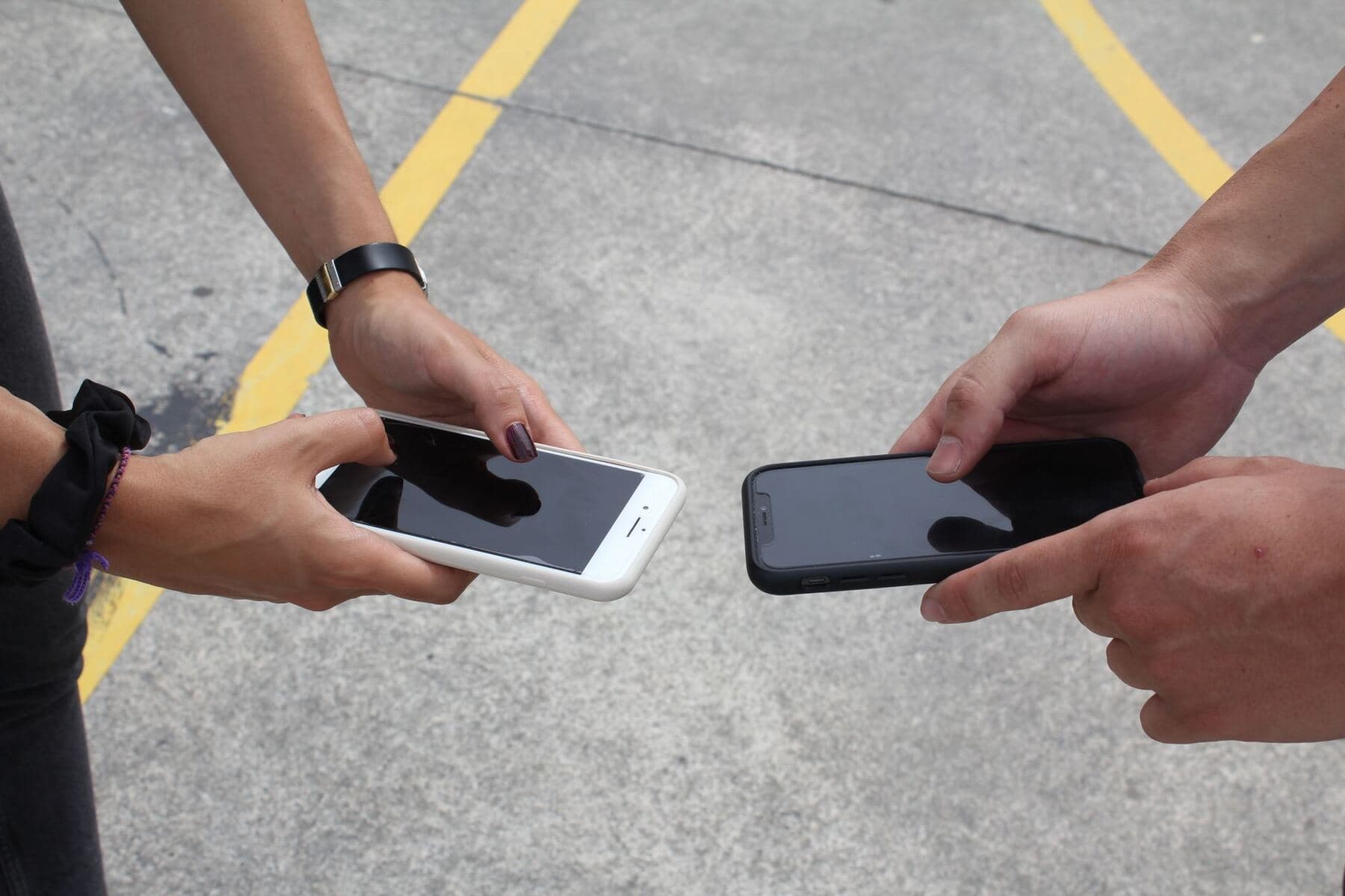 Comparing two software options across screens